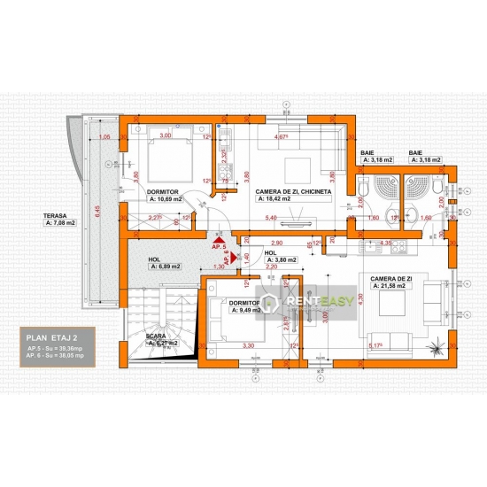 Plan Etaj 2